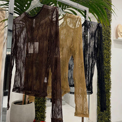 TENSIONE IN - MAGLIA PIZZO