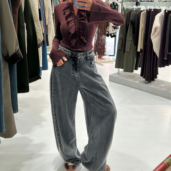 TENSIONE IN - JEANS BEVERLY NERO