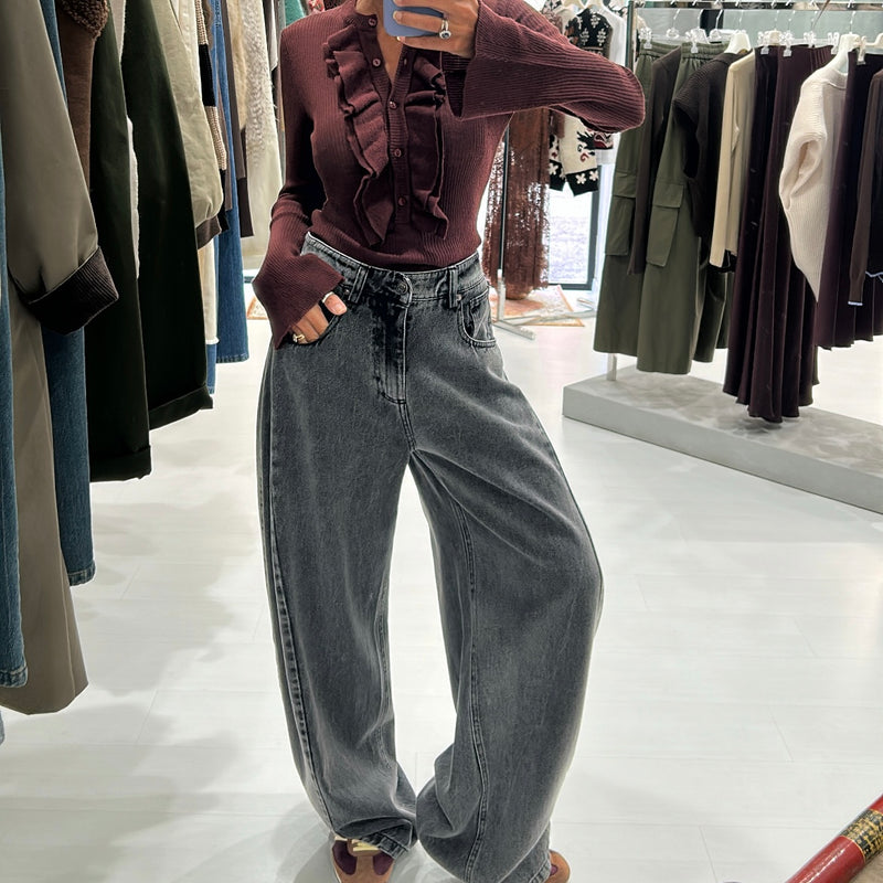 TENSIONE IN - JEANS BEVERLY NERO