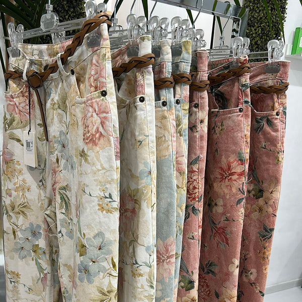 TENSIONE IN - JEANS FLOWERS + COLORI
