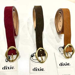 DIXIE - CINTURA CON FIBBIA OVALE + COLORI