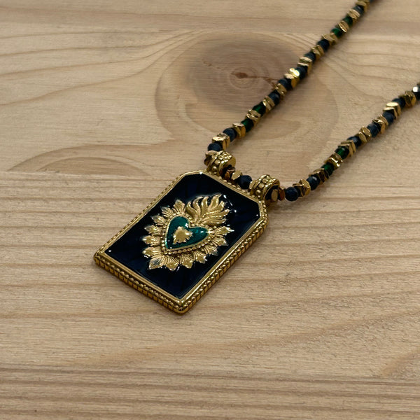 COLLANA PIETRE SACRO CUORE