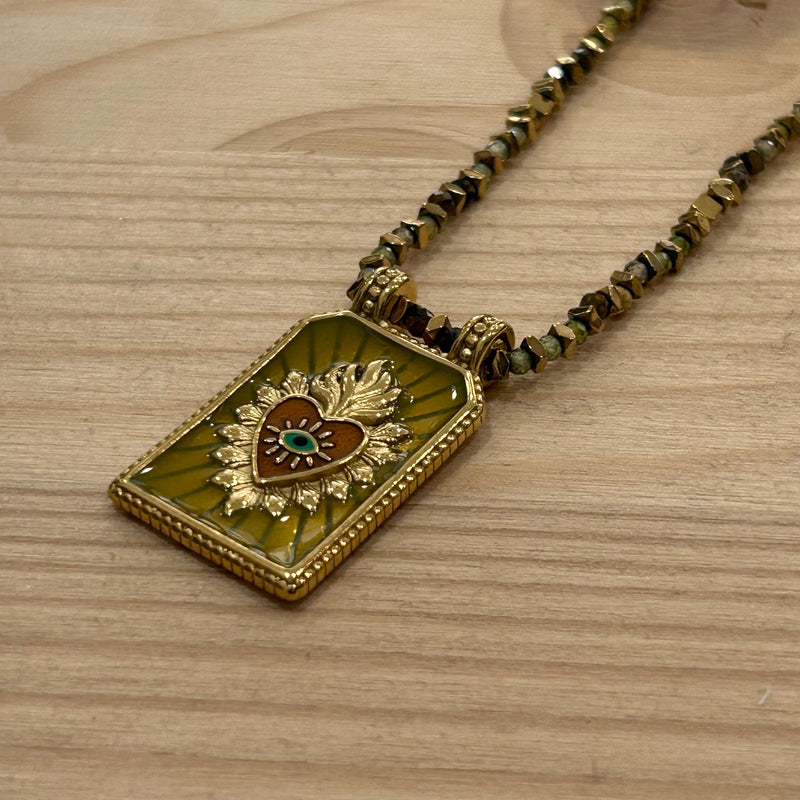COLLANA PIETRE SACRO CUORE