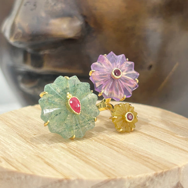 FOLK - ANELLO FLOWER 2