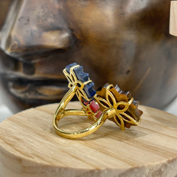FOLK - ANELLO FLOWER 3