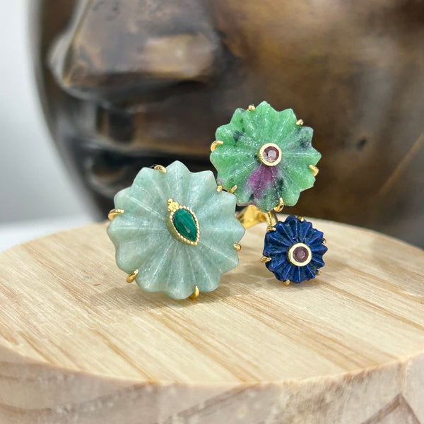 FOLK - ANELLO FLOWER 4