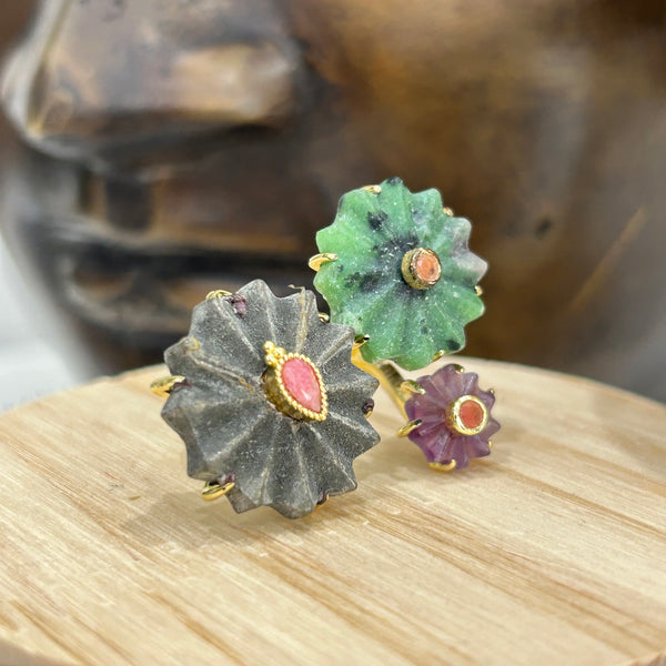 FOLK - ANELLO FLOWER 5