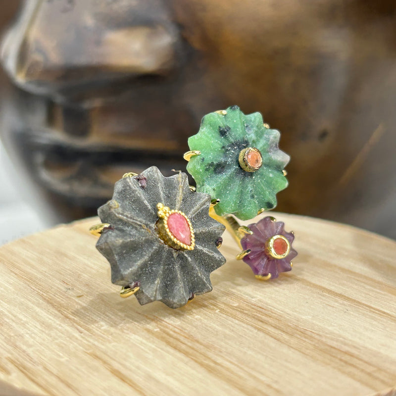 FOLK - ANELLO FLOWER 5