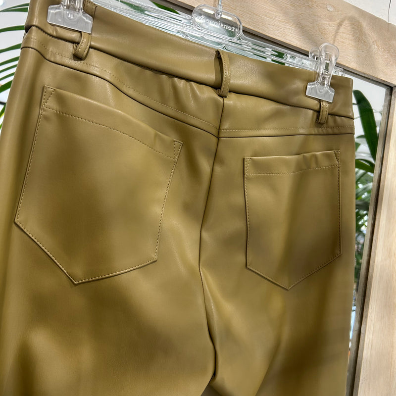 TENSIONE IN - PANTALONE ECOPELLE OLIVIA