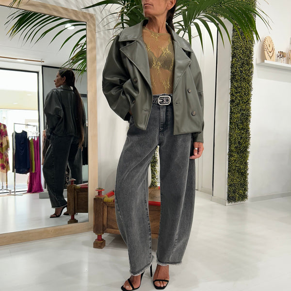 TENSIONE IN - JEANS NERO KYOTO