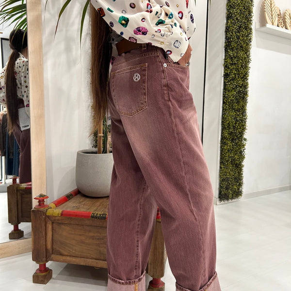 HAVEONE - DENIM MANDY BORDEAUX