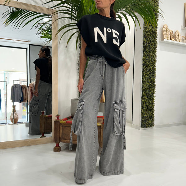 TENSIONE IN - JEANS CARGO