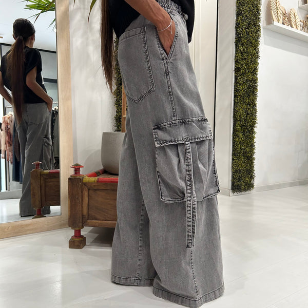TENSIONE IN - JEANS CARGO