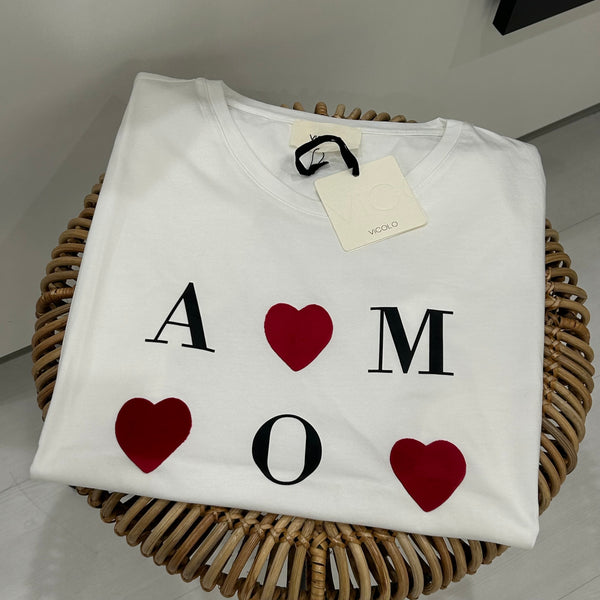VICOLO - T-SHIRT AMORE