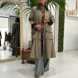 DIXIE - CAPPOTTO LUNGO CON TASCHE AMPIE