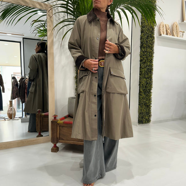 DIXIE - CAPPOTTO LUNGO CON TASCHE AMPIE