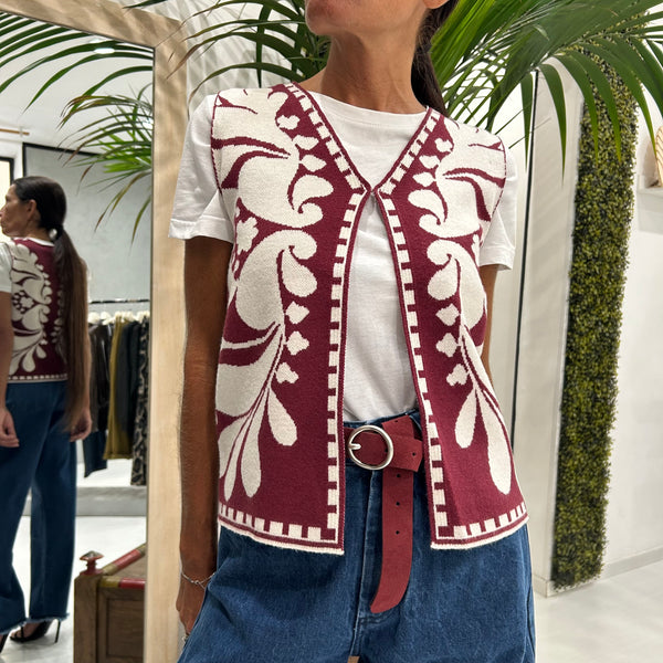 HAVEONE - GILET INDIGO