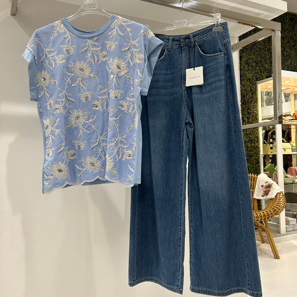 TENSIONE IN - T-SHIRT FLOWERS