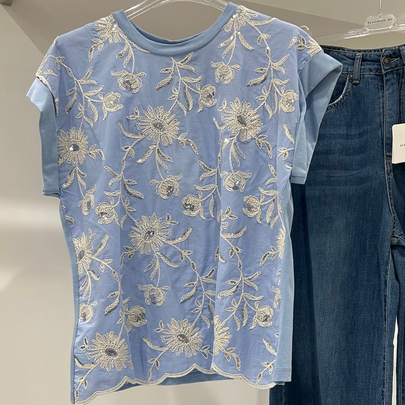 TENSIONE IN - T-SHIRT FLOWERS