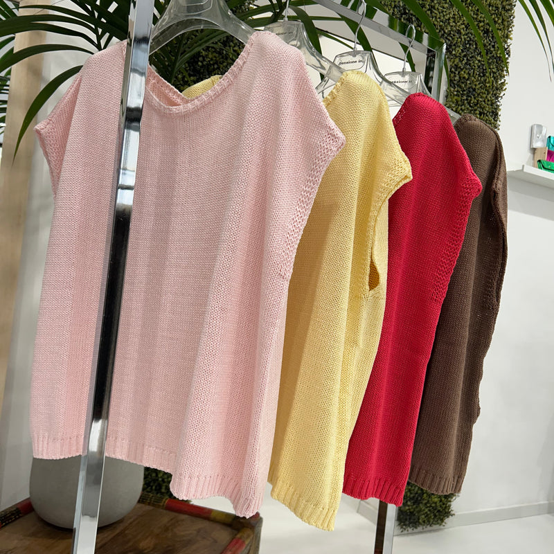 TENSIONE IN - PULL SMANICATO VIVIAN + COLORI