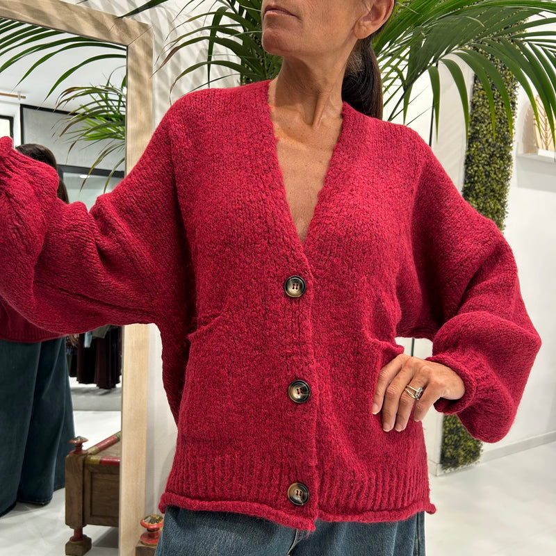 HAVEONE - CARDIGAN 3 BOTTONI + COLORI