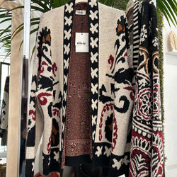 DIXIE - CARDIGAN NAVAJO CHIARO