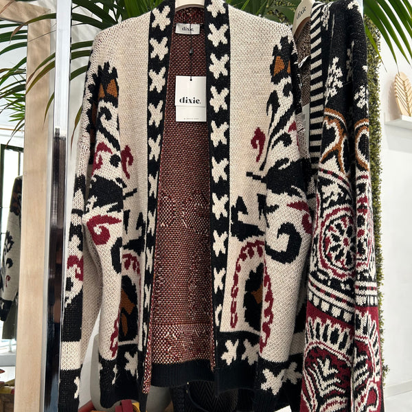 DIXIE - CARDIGAN NAVAJO CHIARO
