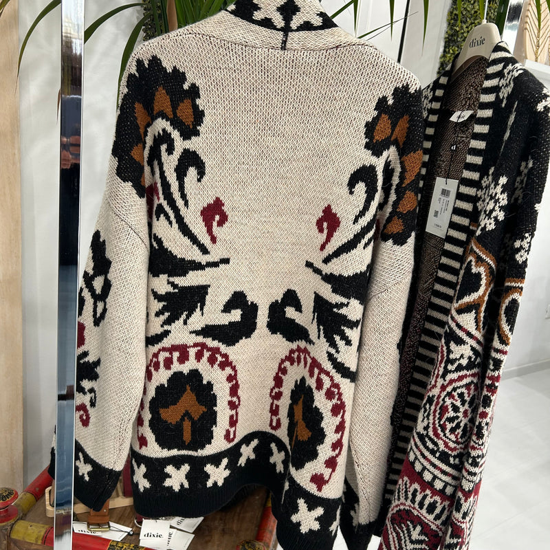 DIXIE - CARDIGAN NAVAJO CHIARO