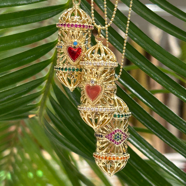 COLLANA GOLD CAGE