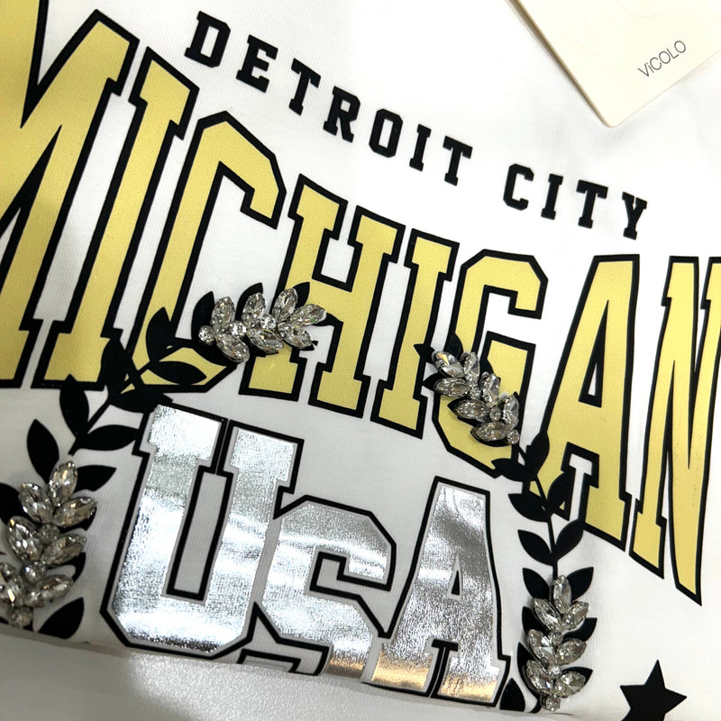 VICOLO - T-SHIRT MICHIGAN