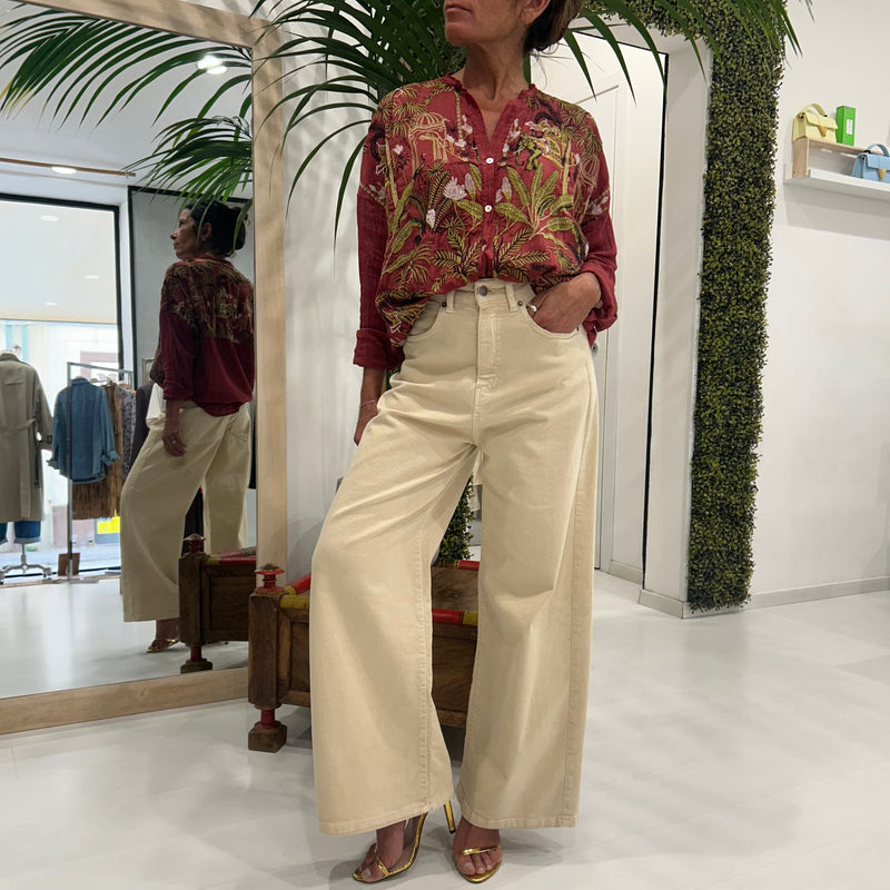 TENSIONE IN -  JEANS GIUSI CREMA