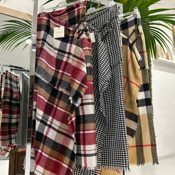 TENSIONE IN - GONNA FOULARD CHIC + VARIANTI