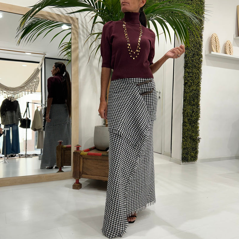 TENSIONE IN - GONNA FOULARD CHIC + VARIANTI