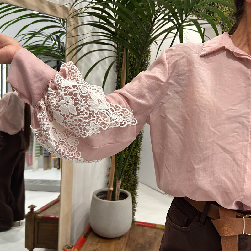 TENSIONE IN - CAMICIA MACRAME’