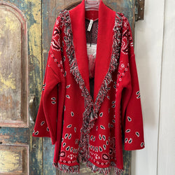TENSIONE IN - CABAN NEW MEXICO ROSSO