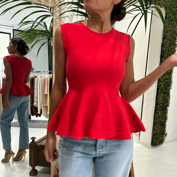 TENSIONE IN - TOP IN MAGLIA TULIPANO + COLORI
