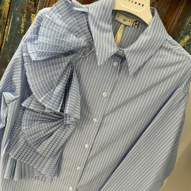 HAVE ONE - CAMICIA ROUCHES PLISSE’