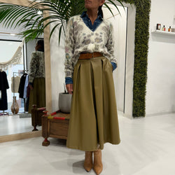 TENSIONE IN - GONNA OLIVIA IN ECOPELLE
