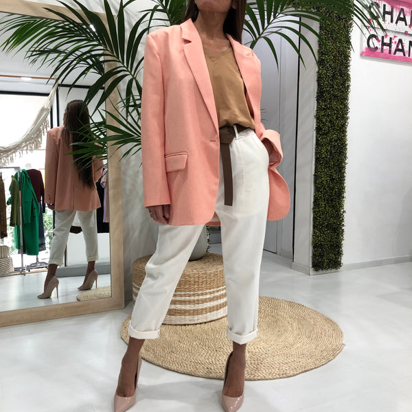 VICOLO - GIACCA MONOPETTO OVERSIZE