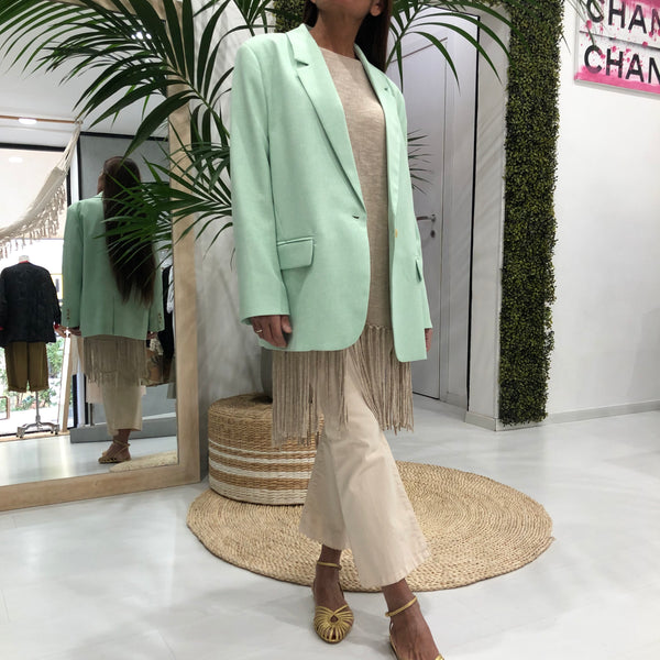 VICOLO - GIACCA MONOPETTO OVERSIZE