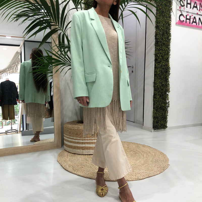 VICOLO - GIACCA MONOPETTO OVERSIZE
