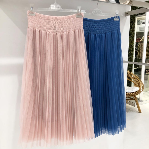 TENSIONE IN - Gonna tulle plisse’